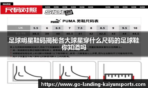 足球明星鞋码揭秘各大球星穿什么尺码的足球鞋你知道吗